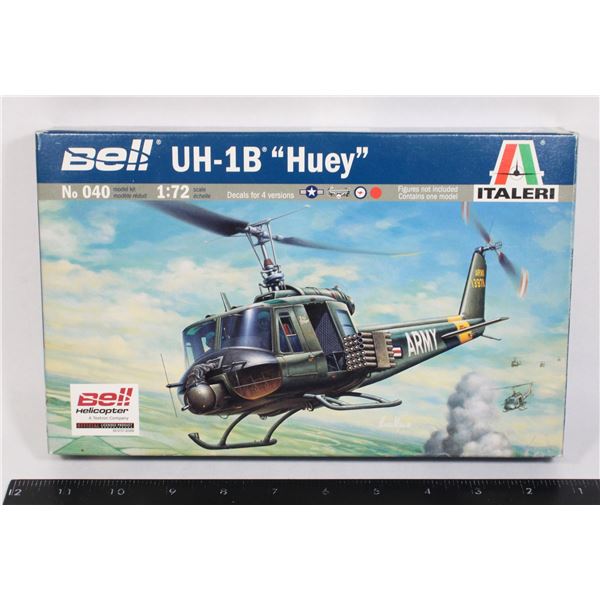 #1541 Italeri Bell UH-1B Huey Helicopter Model Kit