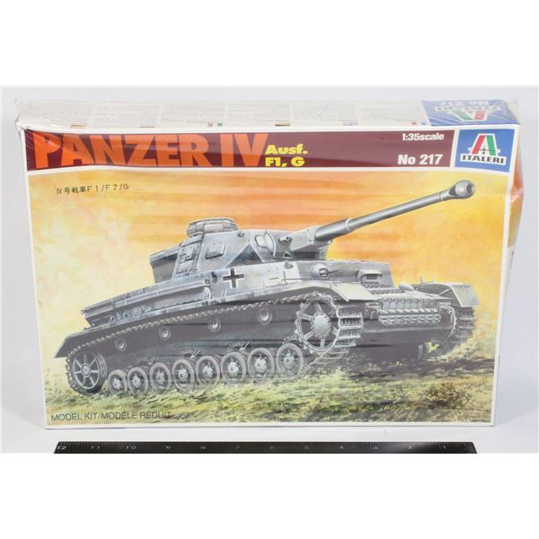 #1545 Sealed Italeri Panzer IV Ausf. F1,G Tank