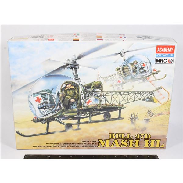#1551 Academy 1:35 Bell 470 MASH HL Helicopter