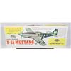 Image 1 : #1558 Balsa Wood Guillow's P-51 Mustang Model Kit