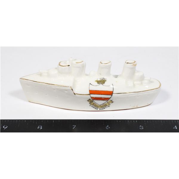 #1573 WW1 British Battleship Porcelain