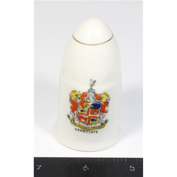 #1579 WW1 British Porcelain Royal Artillery Shell