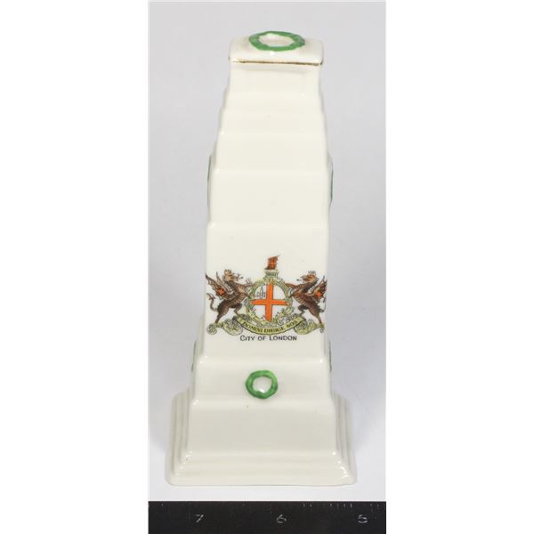 #1584 WW1 City of London War Memorial Porcelain
