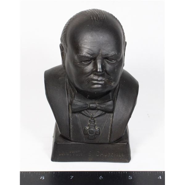 #1606 Resin/Plastic Winston Churchill Small Bust