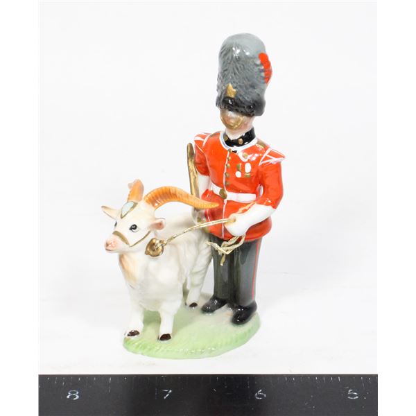#1613 1st Battalion The Royal Welsh Statue Goat