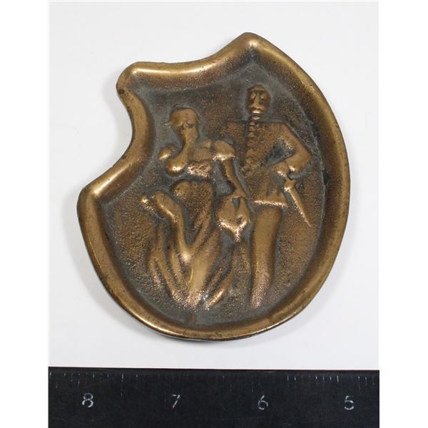 #1618 WW1 German Military Ashtray Double Sided