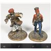 Image 1 : #1624 2 Figures Men at Arms Autographed Collection