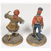 Image 2 : #1624 2 Figures Men at Arms Autographed Collection