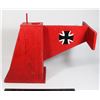 Image 1 : #1627 Novelty Red Baron Airplane Birdhouse