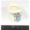 Image 1 : #1633 Antique Porcelain China Top Hat Brighton