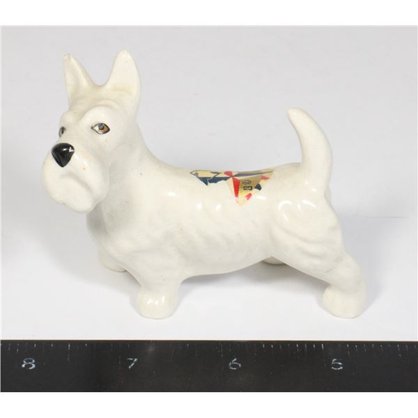 #1636 1951 Scottish Terrier Porcelain Statue