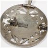 Image 3 : #1692 Ornate Silver Pin Broach Ladies Jewelry