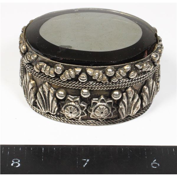 #1708 Vintage Ladies 1900's Jewelry Box