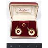 Image 1 : #1710 1900's Cased Forstner Cufflinks and Pin