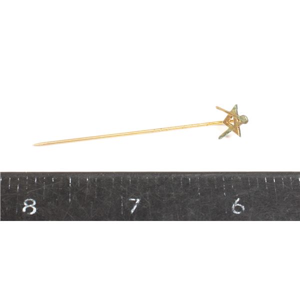 #1717 Antique Freemason Masonic Stick Pin