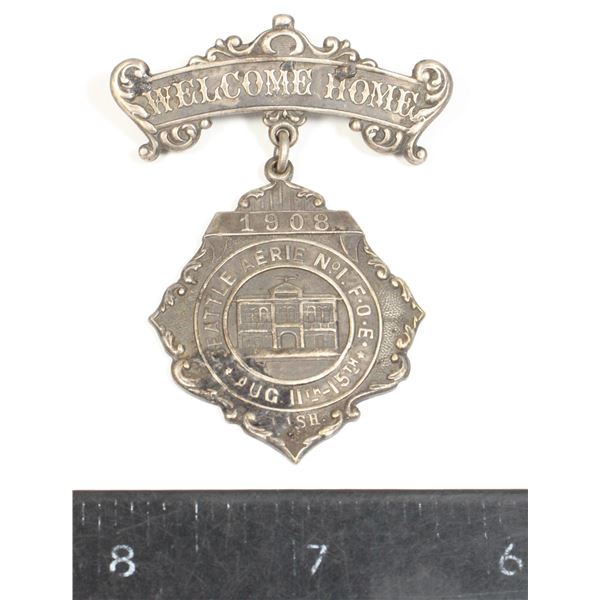 #1718 1908 USA Fraternal Order of Eagles Pin