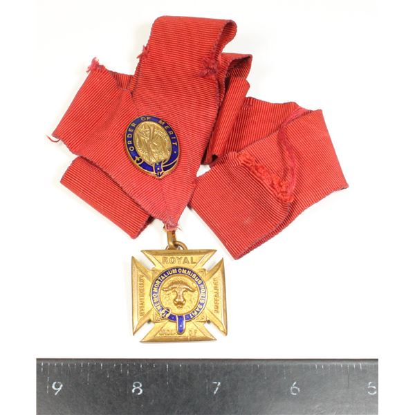 #1719 Antique Royal Order of Buffalos Medal