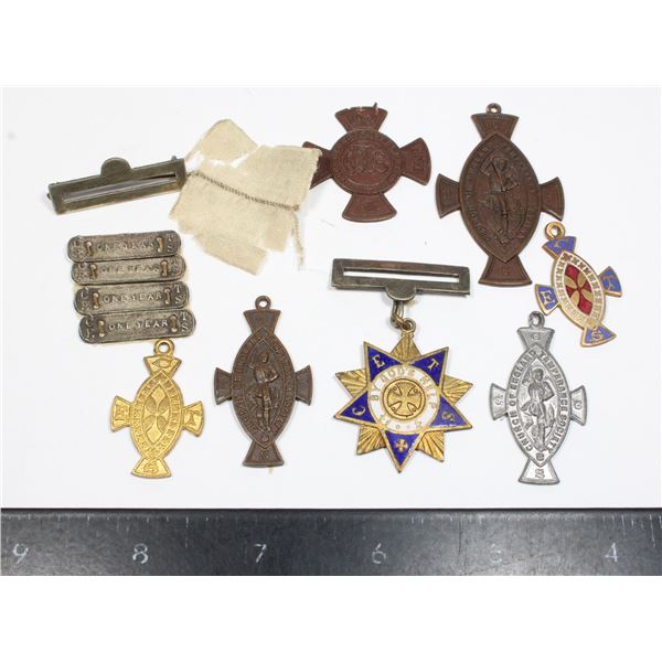 #1726 Church of England Temperance Society Medals