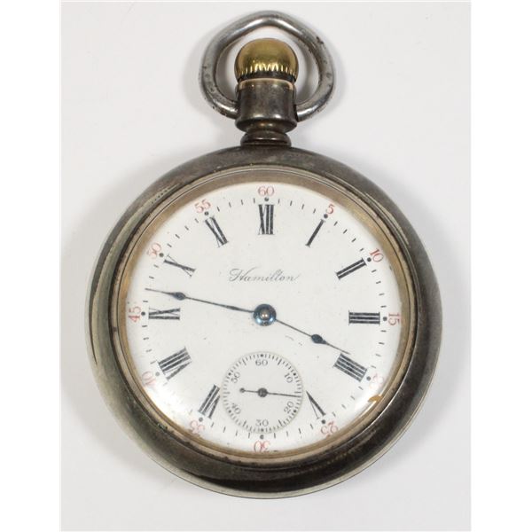 #1730 Antique Hamilton Pocket Watch for repair