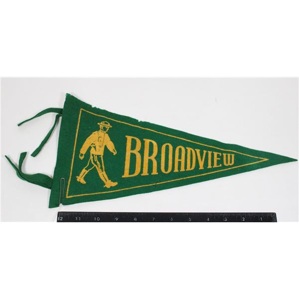 #1801 Broadview Saskatchewan Pennant RCMP