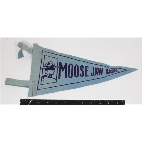 #1802 Moose Jaw Saskatchewan Pennant RCMP Mountie
