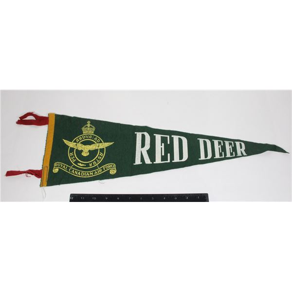 #1803 WW2 Red Deer Alberta RCAF Pennant