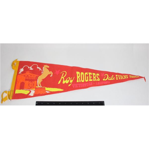 #1806 Rog Rogers Dale Evans Museum Pennant