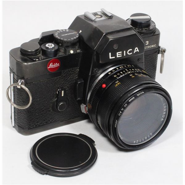 #1810 Leica Camera R3 Electronic with Lens Leitz