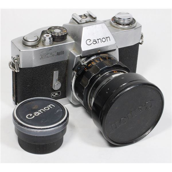 #1811 Canon EX Auto QL Camera 1972 Japan