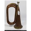 Image 1 : #1874 Antique Bugle Musical Instrument