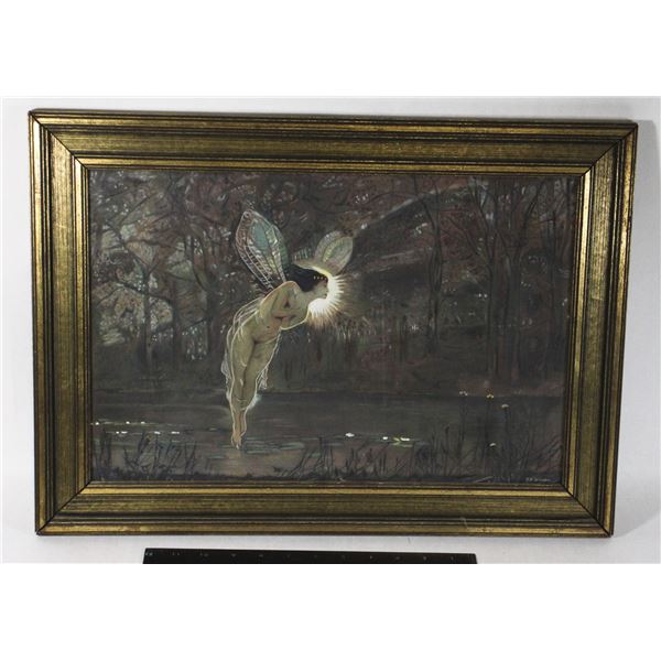 #1889 1932 Art Nouveau Fairy Figure J.R. Gibson