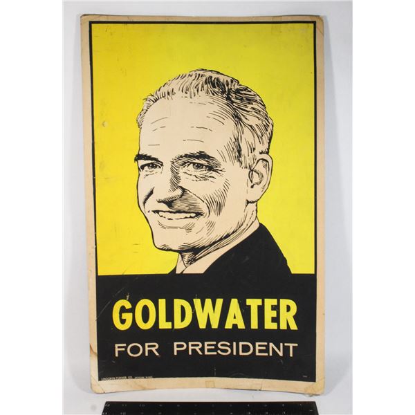 #1891 1964 United States Election Poster Goldwater