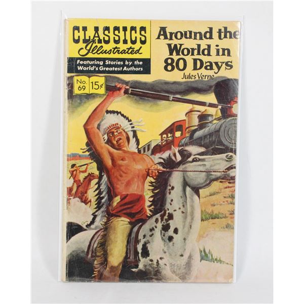 #1947 Classics Illustrated #69 March 1950 Around