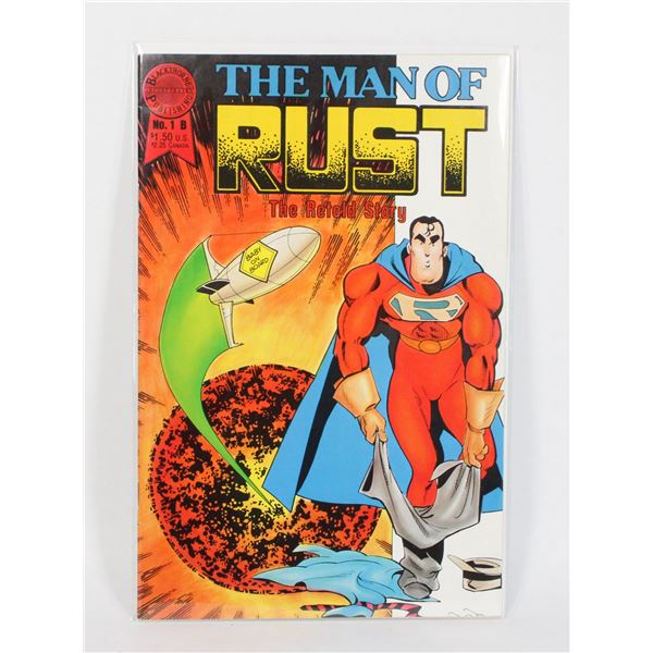 #1949 Blackthorn Comics The Man of Rust #1 1986