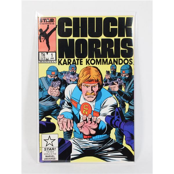 #1950 Star Comics Chuck Norris Karate Commandos 1
