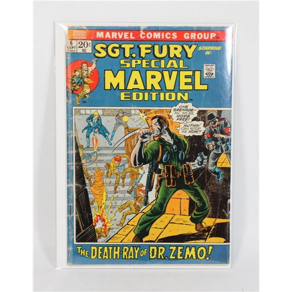 #1952 Marvel Comics Special Edition #6 Sept 1972