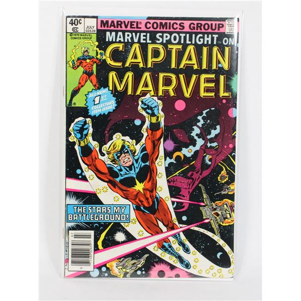 #1956 Marvel Spotlight on Captain Marvel July 1979