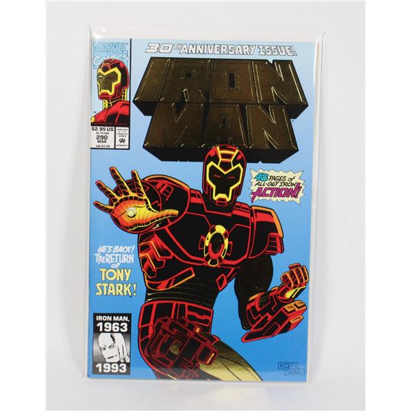 #1961 Marvel Comics Iron Man #290 March 1993