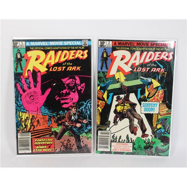 #1962 Marvel Raiders of the Lost Ark #1-#2 1981