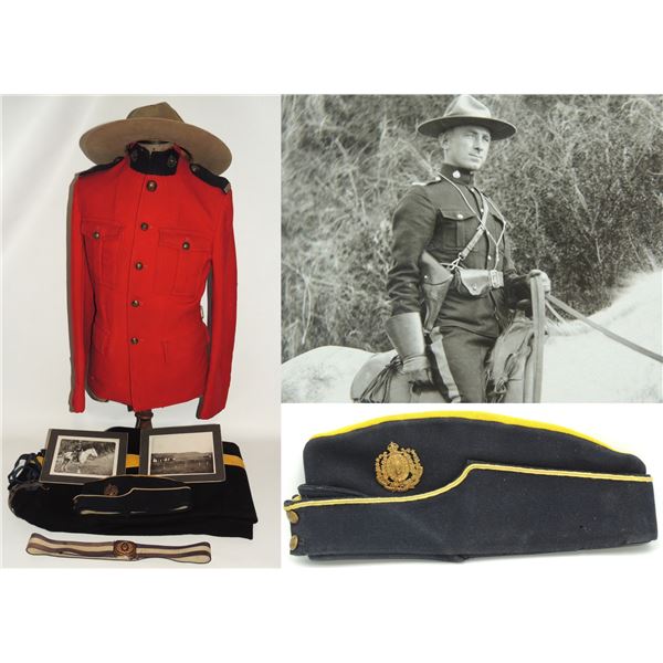 #5 NWMP RNWMP Named Tunic 1901 Cap + pictures