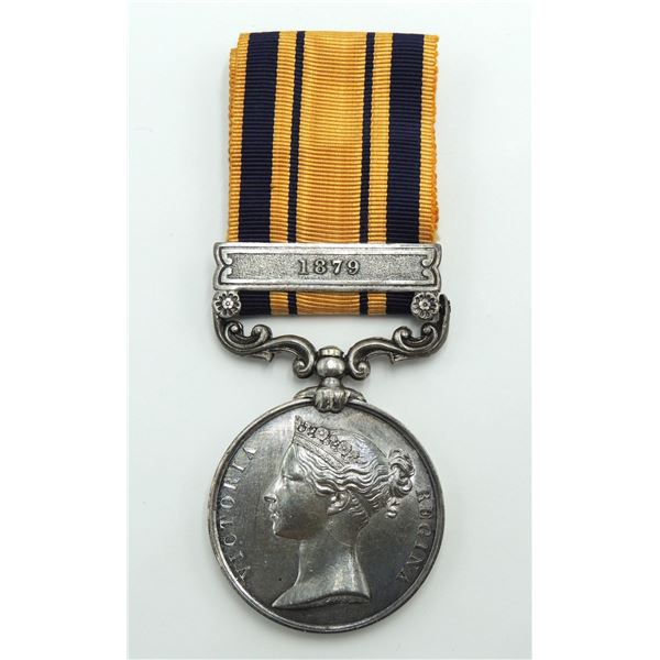 #11 South Africa Medal 1879 Clasp 2-3rd Foot Buffs
