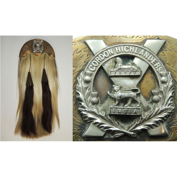 20 Edwardian British Gordon Highlanders Sporran