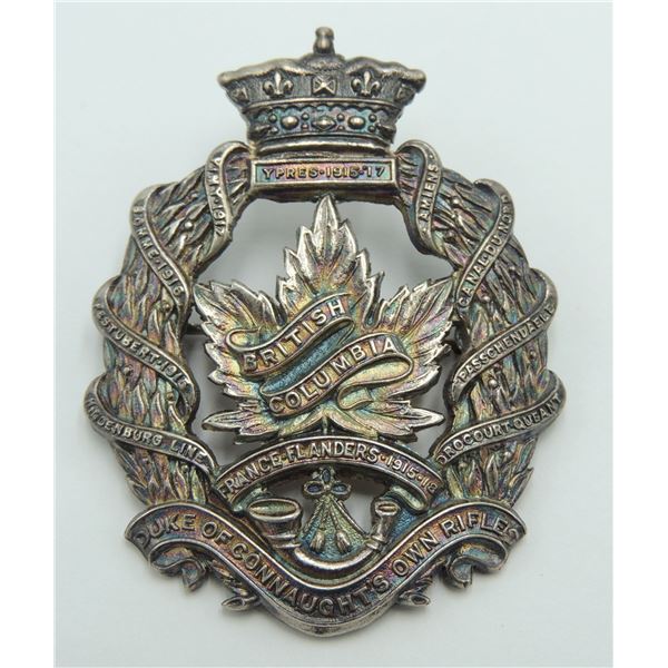22 WW2 Officers British Columbia Regiment Badge