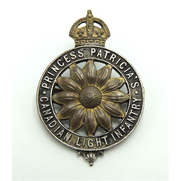 29 WW1 PPCLI Officers cap badge