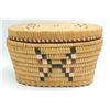 Image 1 : #1478A 1900's Salish First Nations Thatched Basket