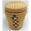Image 4 : #1478A 1900's Salish First Nations Thatched Basket