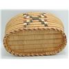 Image 6 : #1478A 1900's Salish First Nations Thatched Basket