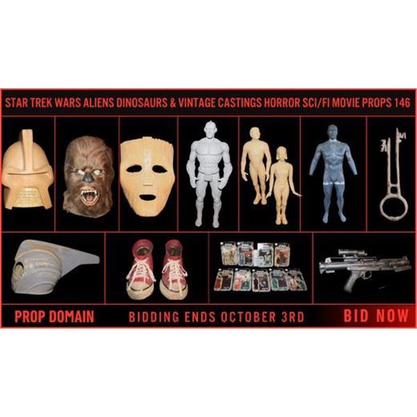 001 STAR TREK WARS ALIENS DINOSAURS & VINTAGE CASTINGS HORROR SCI/FI MOVIE PROPS 146 — image 2