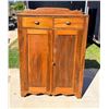 Image 1 : ANTIQUE WOODEN STORAGE CABINET