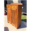 Image 3 : ANTIQUE WOODEN STORAGE CABINET